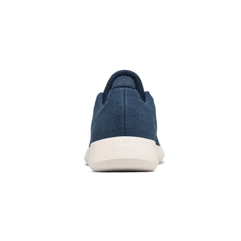 Allbirds Women\'s Sneakers Navy - Wool Runners - 52179GXYK